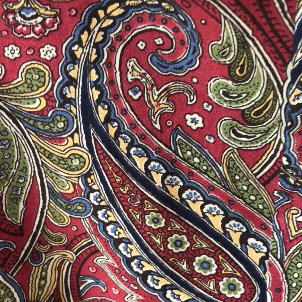 Liz Claiborne paisley blouse - Picture 2 of 5